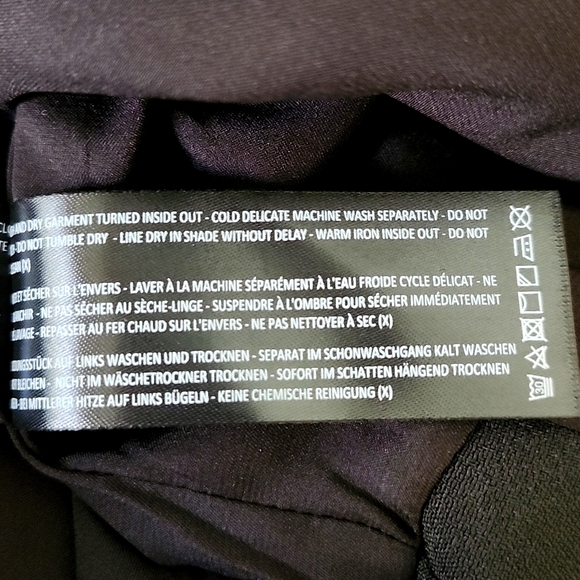 NWT KEEPSAKE Off Shoulder Cocktail Dress Black Size M YKK Zipper - Picture 10 of 12